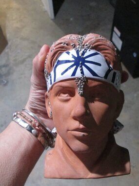 Ralph Machio Karate kid chia pet Daniel -San!